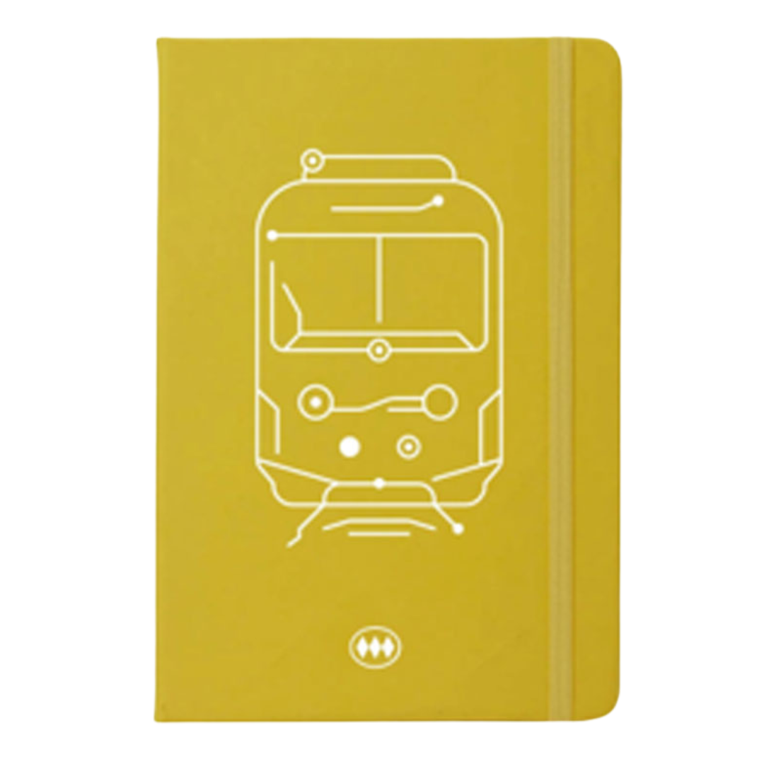 LIBRETA LÍNEA COLOR AMARILLO