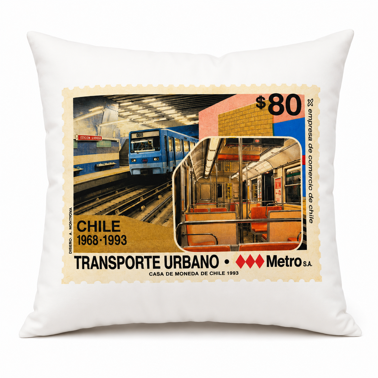 COJÍN METRO TRANSPORTE URBANO