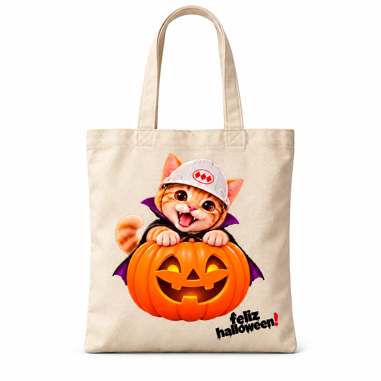 TOTEBAG MICHI HALLOWEEN CALABAZA