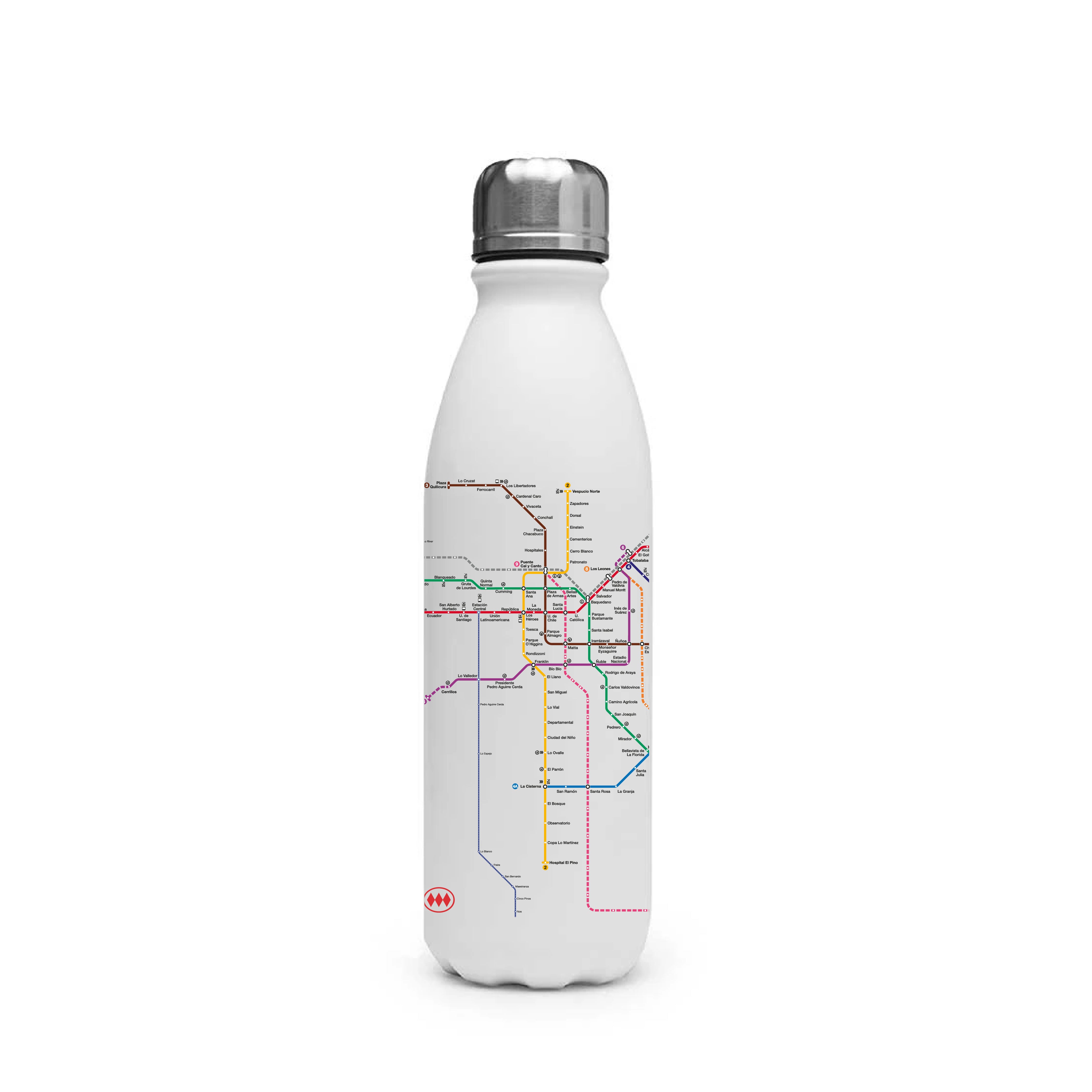 Botella de Agua – Línea City Blanco Bilogo