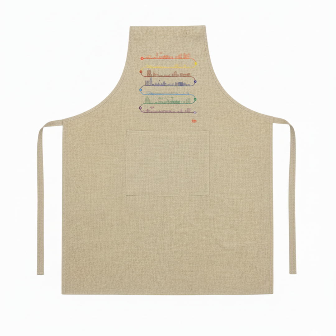 DELANTAL DE YUTE BAZAR METRO